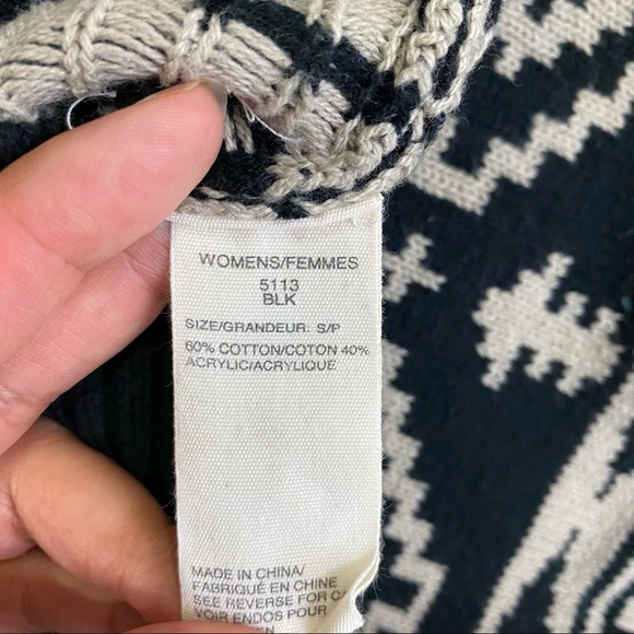 Woolrich Women Dew Berry Sweater Dress Blanket Aztec Print Size Small - Picture 8 of 11